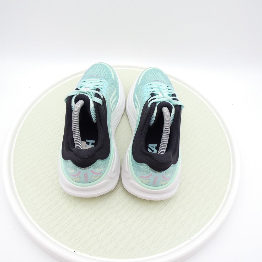 Hoka Bondi 9 Blue Glass Radiant Sun Running Shoes Womens 8.5B 1162012 BTF - Picture 5 of 10